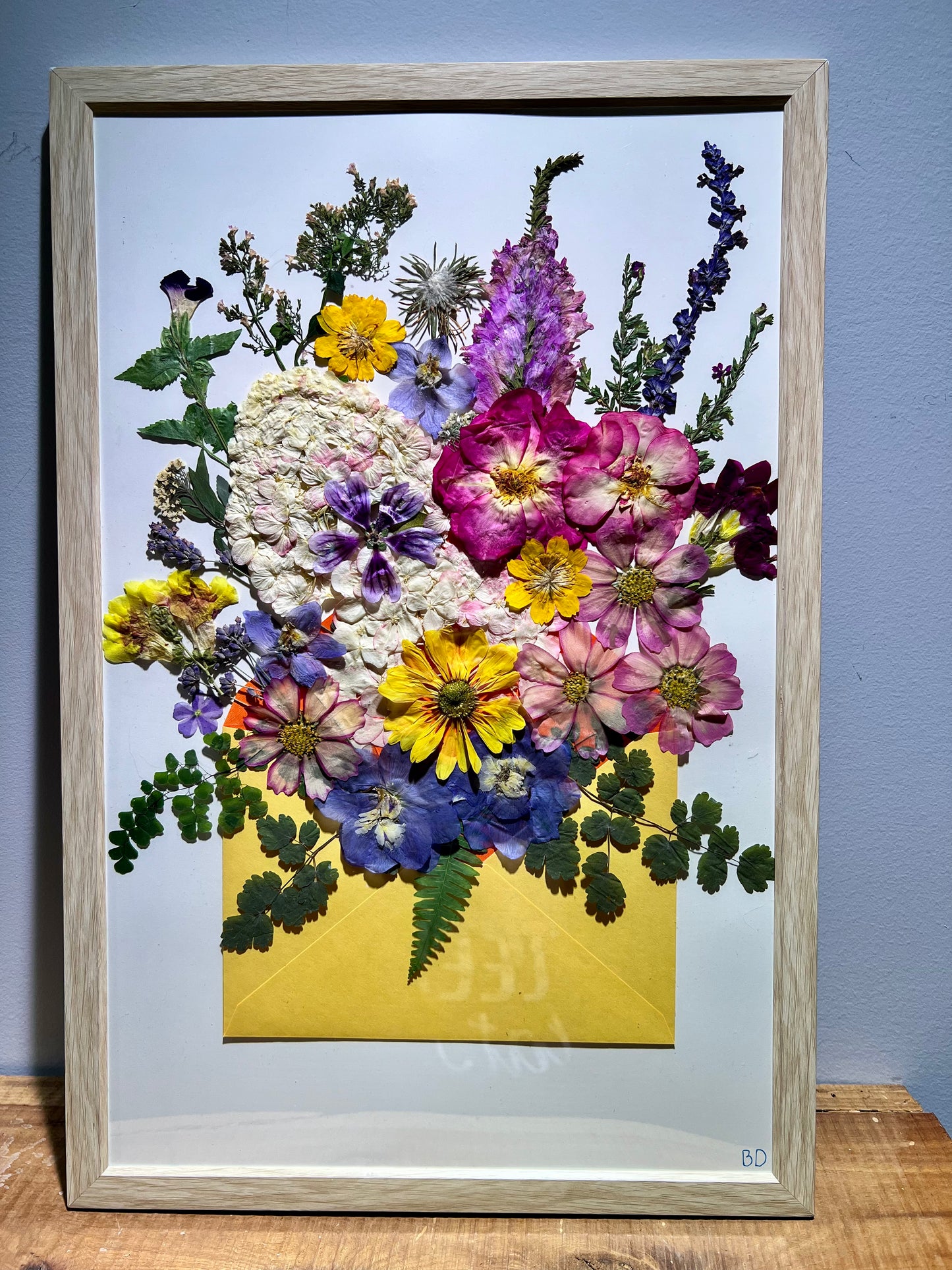 Love letter in bloom