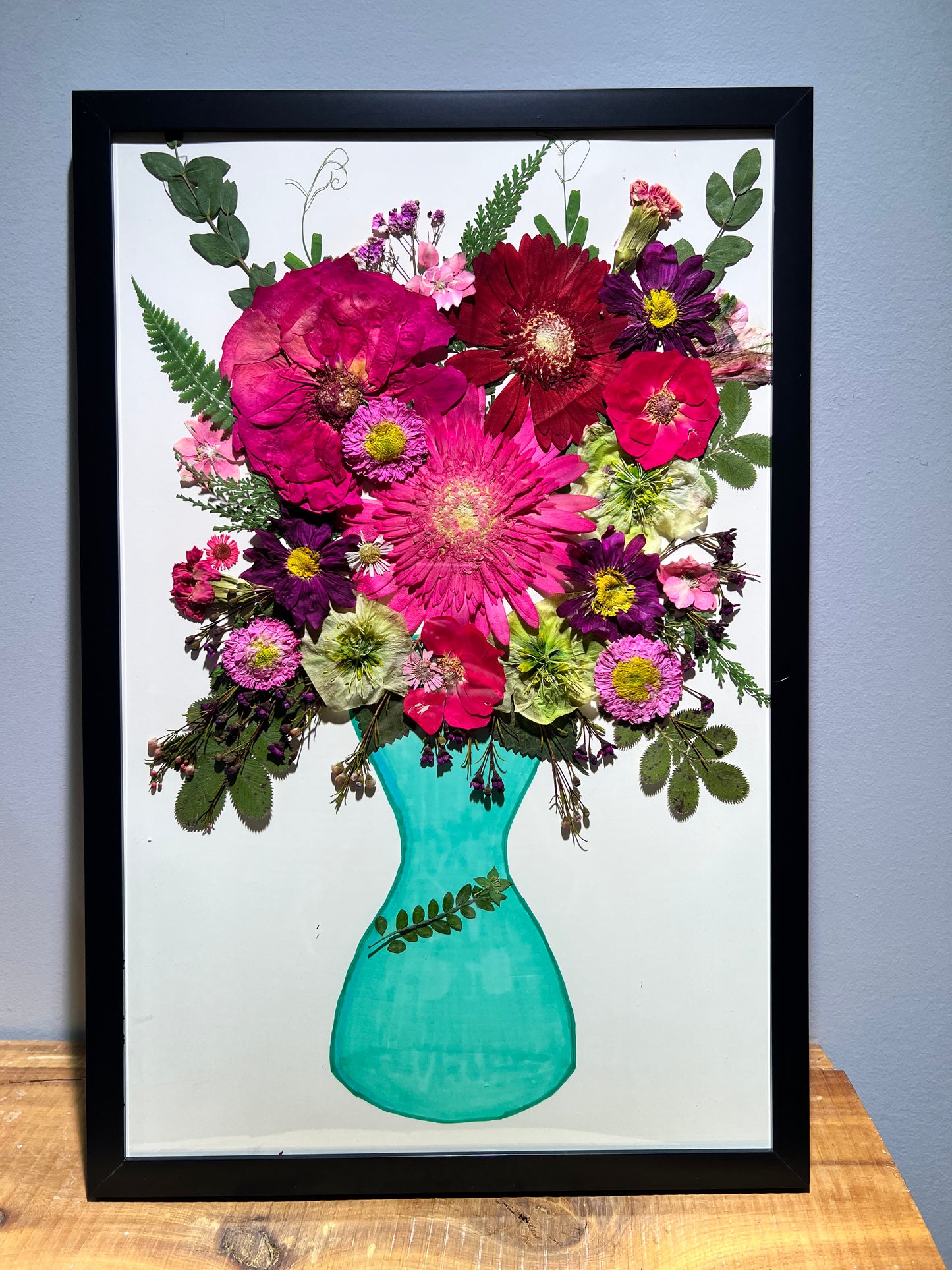 Dance with me bouquet with red