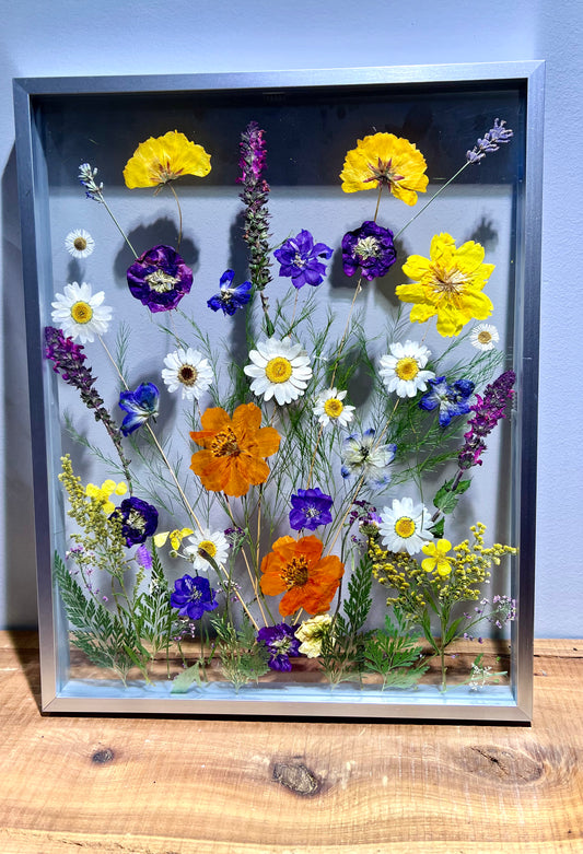 Mixed wildflowers summer