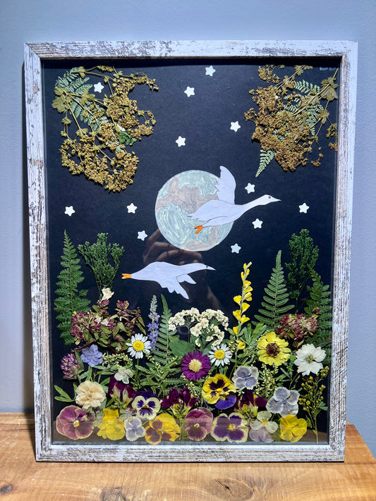 Moonlit migration