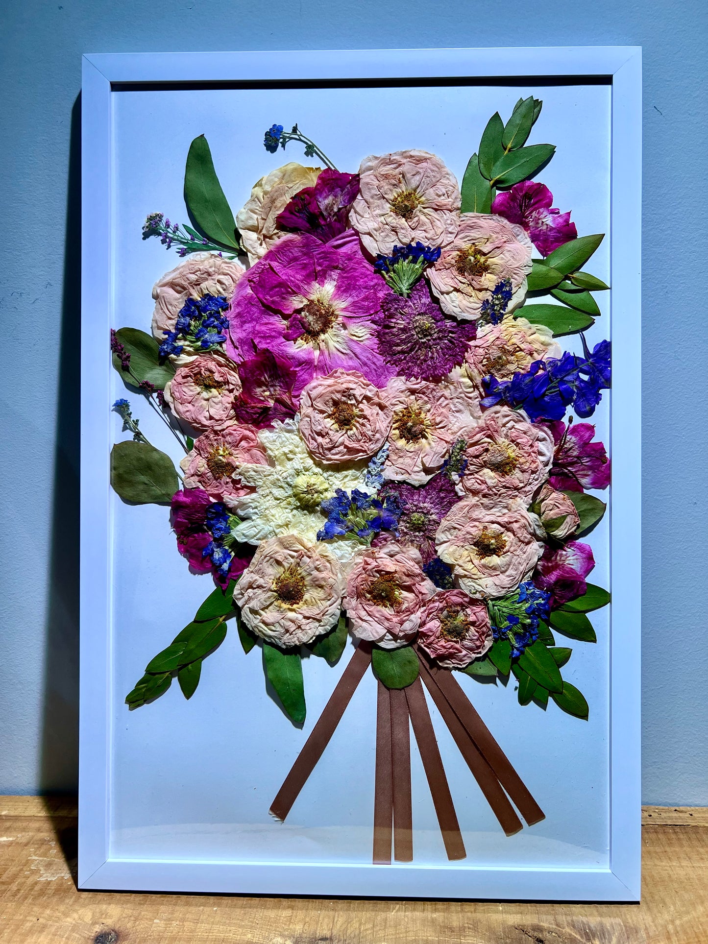 Peach blossom bouquet