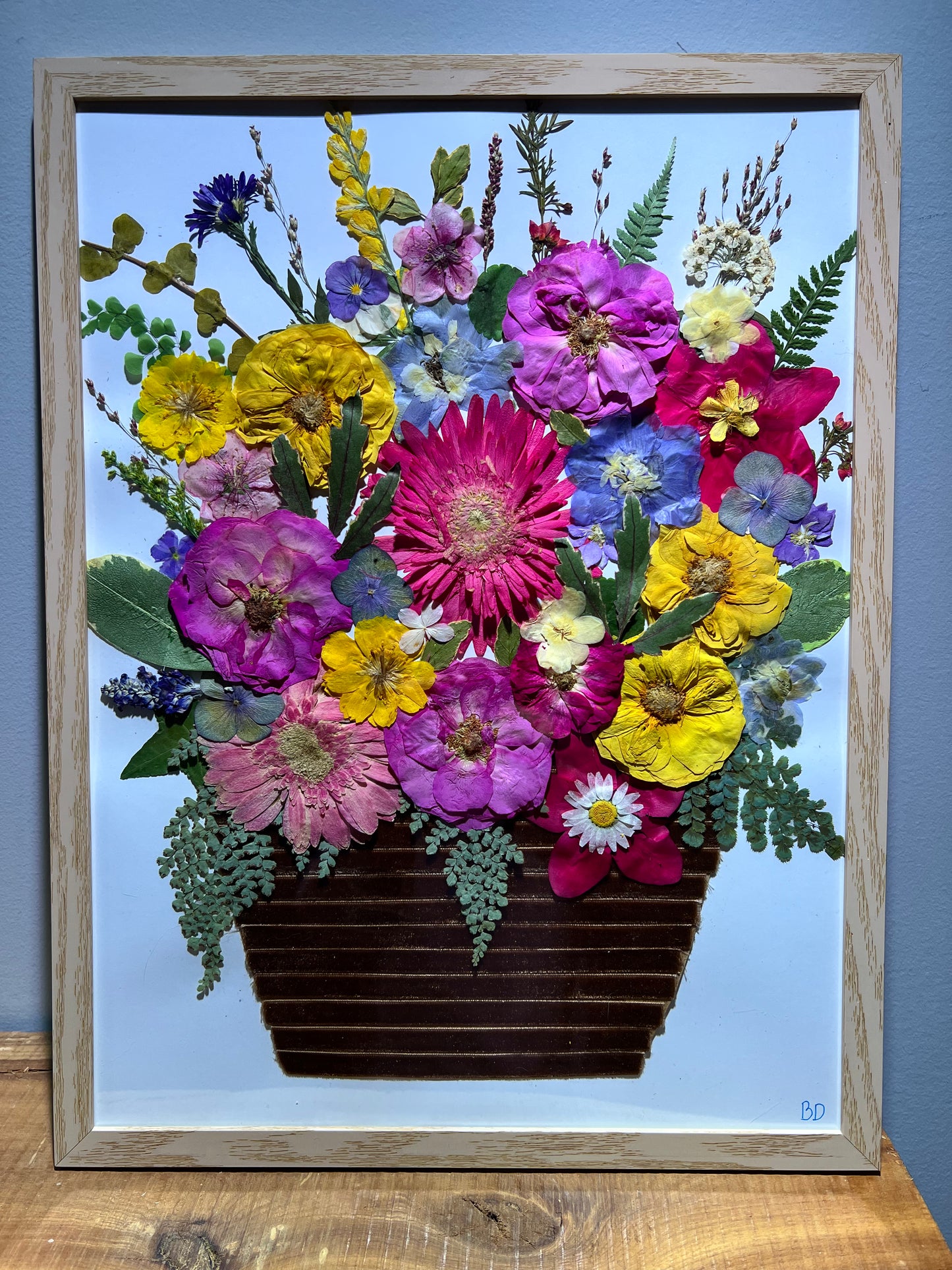 Abundance basket blooms