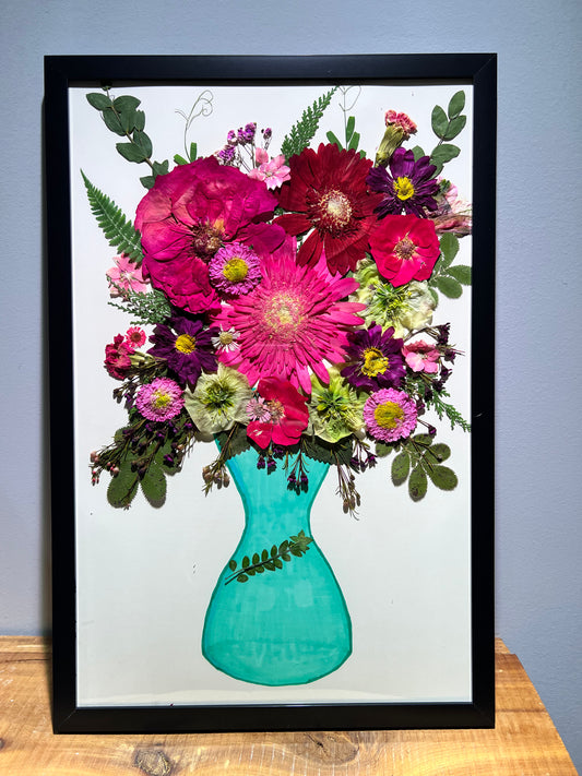 Dance with me bouquet with red